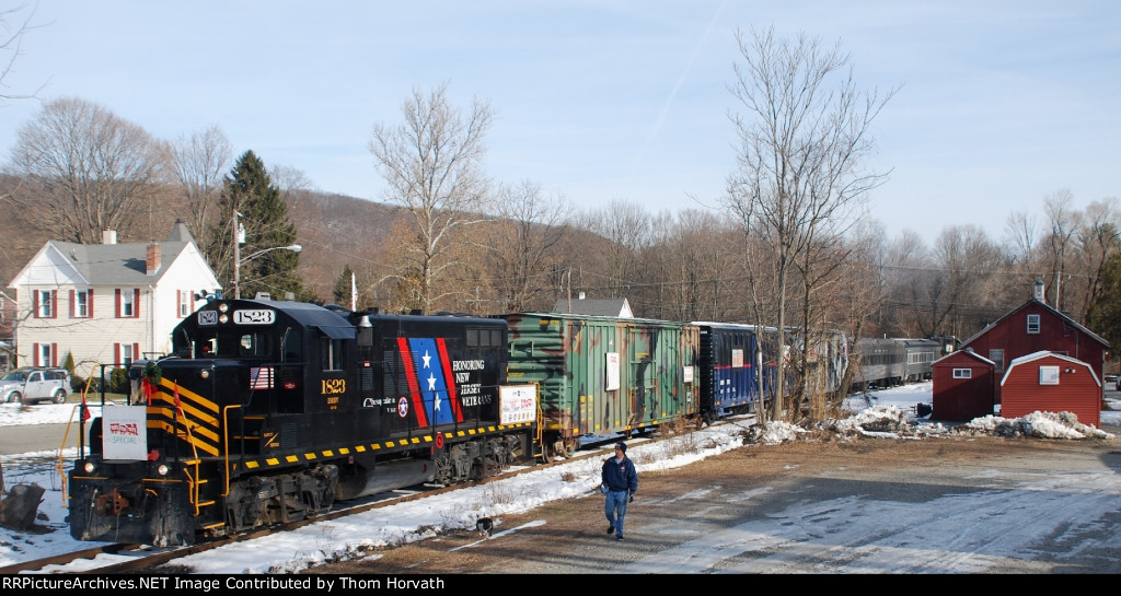 With its toy collection done here its on to the next stop in Ledgewood